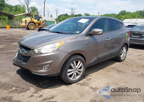 2013 Hyundai Tucson Limited из США, поврежденный, VIN KM8JUCAC2DU559014